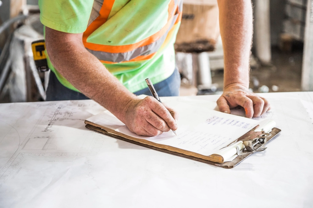 Planning and measuring a job on site